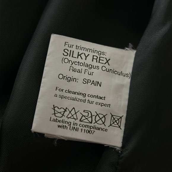 Cinzia Rocca Italian Baby Alpaca Black Winter Coat with Luxurious Fur Co… - Picture 7 of 13